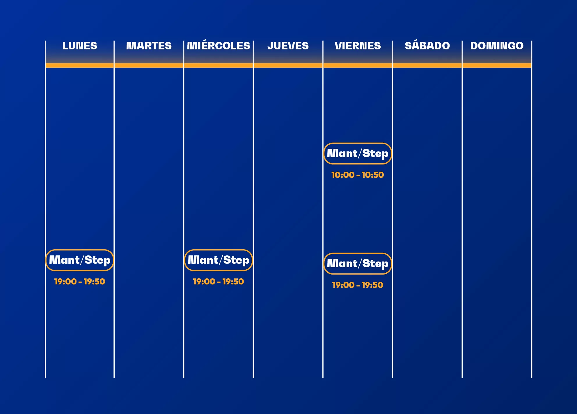 Horario Gimnasia de Mantenimiento - Cellini